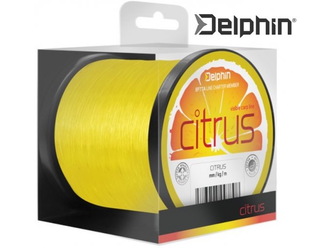 Vlasec Delphin CITRUS žlutý 1 m