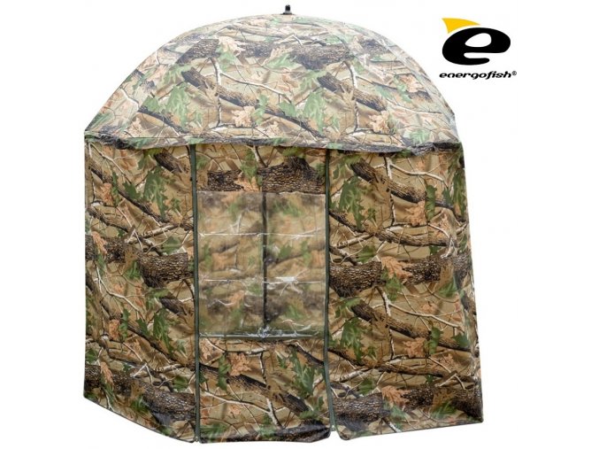 Energofish rybářský deštník Energo Team Outdoor Umbrella with Shelter 250 cm