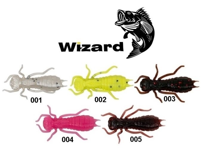 Wizard Larva Soft Lure umělé nástrahy 3,5 cm