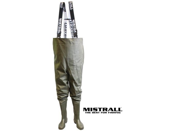 Mistrall brodící kalhoty Khaki Waders