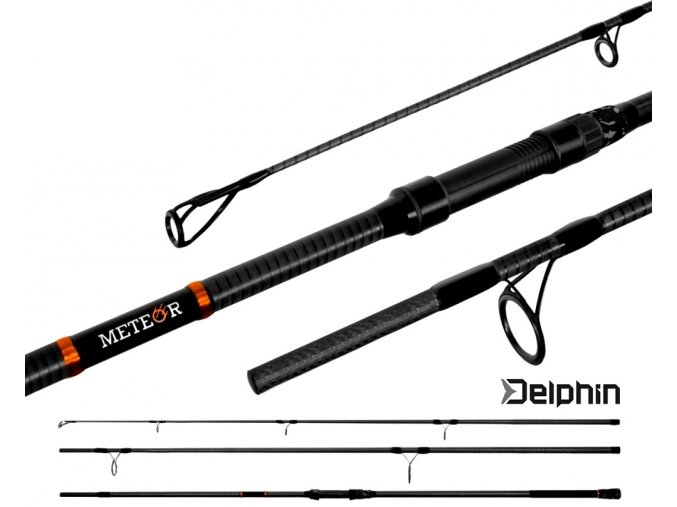 Prut Delphin METEOR Spod 390 cm/5,00 lbs 3dílný