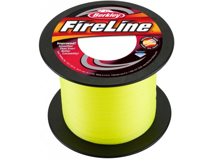 Berkley FireLine Flame Green pletená šňůra 1 m