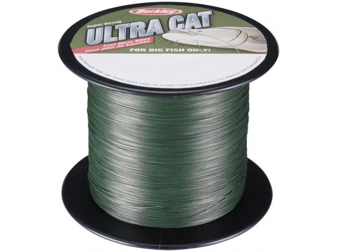 Berkley Ultra Cat Moos Green pletená šňůra 1 m