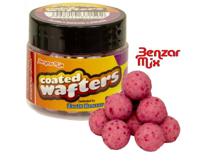 Benzar Mix vyvážené boilies Coated Wafters 8 mm/30 ml
