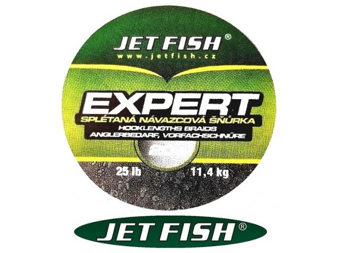 Jet Fish splétaná návazcová šňůrka Expert 20 m