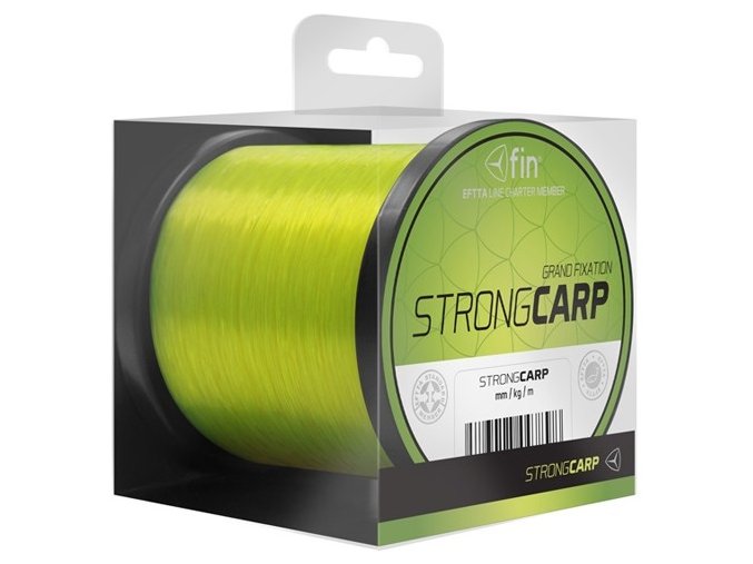 Vlasec FIN Strong Carp Grand Fixation fluo žlutá 1 m