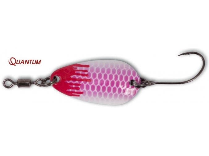 Plandavka Quantum Magic Trout Bloody Spoon Pink/White 2,5 cm