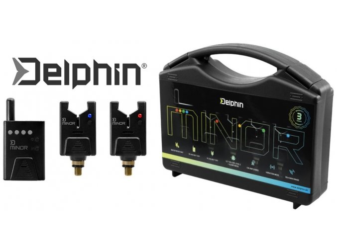 Sada signalizátorů Delphin MINOR 2+1