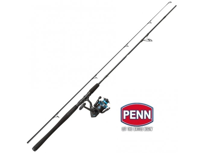 Přívlačový set PENN Wrath Spin Combo 2,44 m/20-40 g