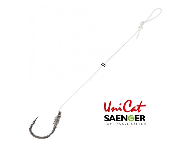 Saenger návazec na sumce Uni Cat S-Hook Mono Rig 100 cm