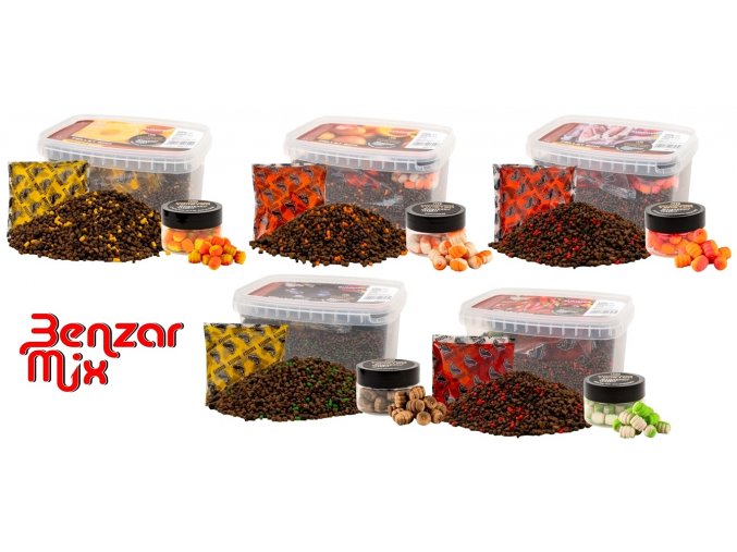 Benzar Mix Summer Pellet Box + Twister nástrahy