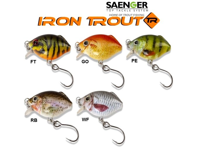 Saenger wobler Iron Tout Crank 3 cm/2,6 g