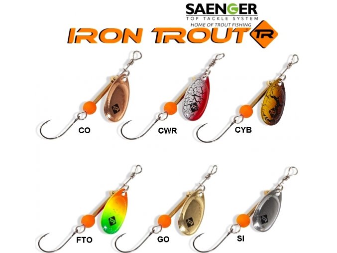 Saenger rotační třpytka Iron Trout Spinner 3,0 g