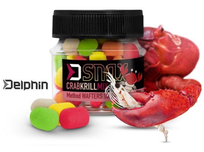 Delphin nástraha MIX D SNAX WAFT Krab-Krill 20 g