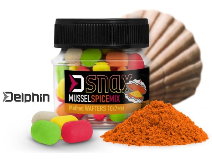 Delphin nástraha MIX D SNAX WAFT Mušle-Koření 20 g