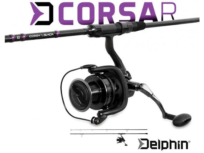 Kaprařský set Delphin CORSAR 360 cm/2 díl + 8T