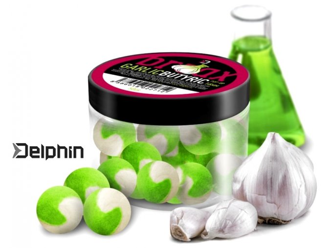 Nástraha Delphin BreaX POP Česnek-Butyric 16 mm/50 g