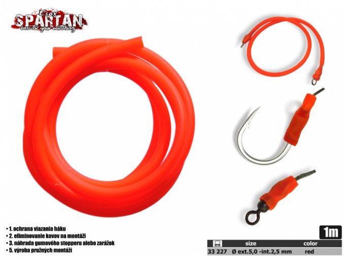 SPARTAN silikonová hadička Uni-Rubber Tube Premium