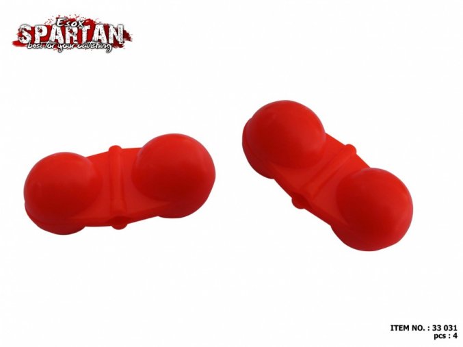 Spartan chrastítka Plastic RED Soundballs
