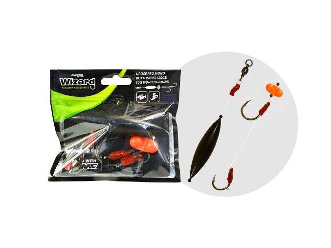 WIZARD MONSTER UPOSE PRO MONO BOTTOM RIG