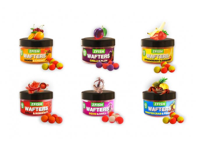 zfish vyvazene boilies balanced wafters 12mm