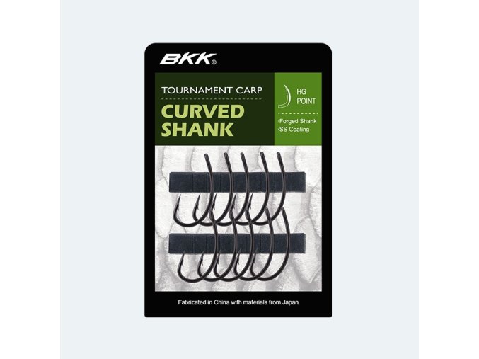 bkk hacek curved shank velikost 2 10ks
