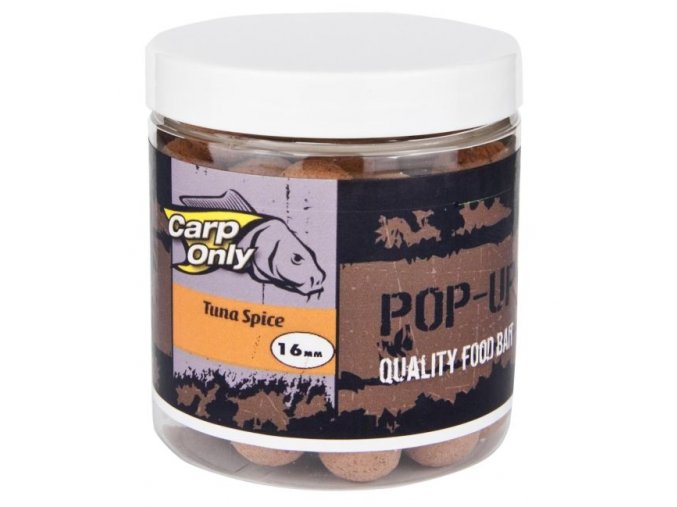 Plovoucí boilies Carp Only Pop Up Tuna Spice 80 g