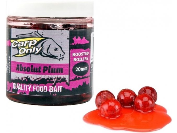 Boilies v dipu Carp Only Absolut Plum 250 ml