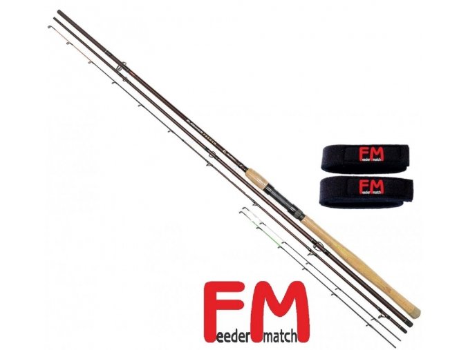 Prut Feeder Match Elegance Feeder 360 cm/40-110 g + neoprenové pásky