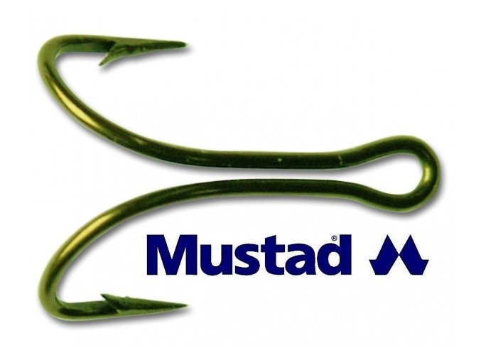 Mustad dvojháčky Limerick Double Hook 3674R-10 - 25 ks
