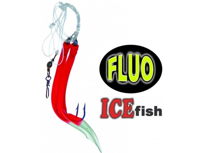 Návazec pro mořský rybolov ICE Fish trubičky DUO A