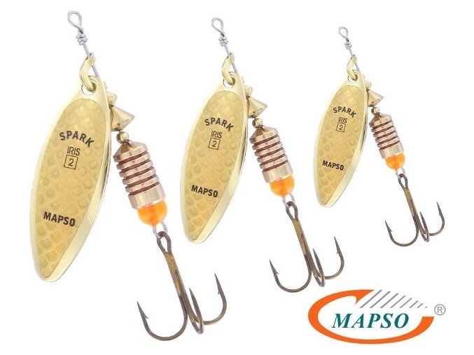 Mapso rotační třpytka Spark Iris O Iris ORO