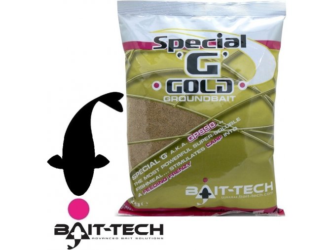 Bait-Tech krmítková směs Special G Gold Groundbait - 1 kg