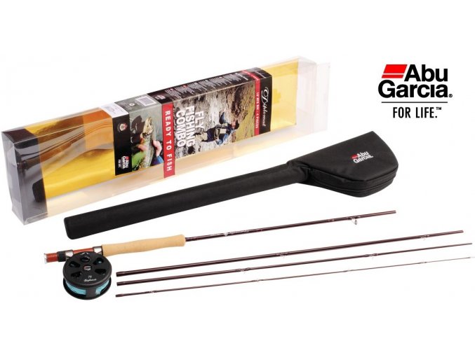 Muškařský set Abu Garcia Diplomat Fly 2,70 m + naviják 5/6 + obal a šňůra