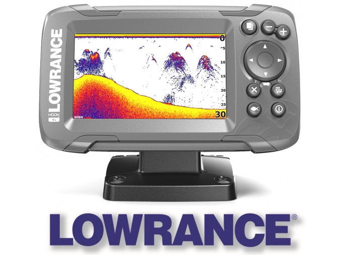 Lowrance echolot HOOK2 4X se sondou Bullet Skimmer Transducer