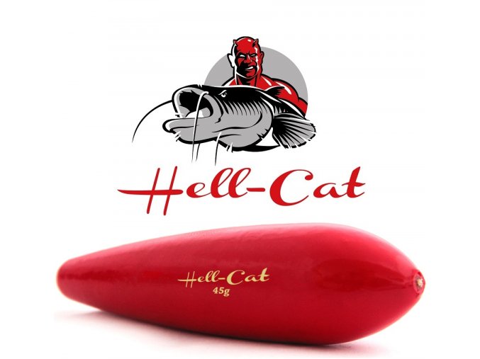 Hell-Cat podvodní splávek zvukový červený