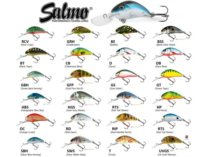 Wobler Salmo Hornet 5 F