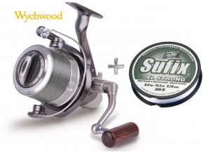 Wychwood naviják Riot Big Pit 65 Reel + vlasec