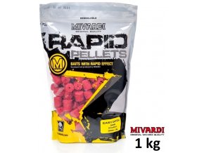 Mivardi pelety Rapid Easy Catch Jahoda 1 kg