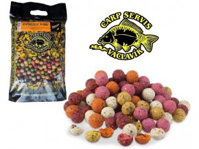 Carp Servis Václavík krmné boilies - masový mix 3 kg