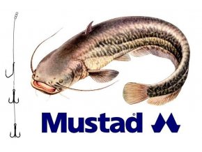Rybářské návazce na sumce - hotová montáž MUSTAD Catfish Rig 11