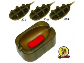 Extra Carp Method Feeder in line set 3+1