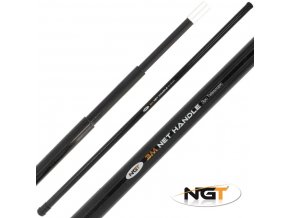 NGT podběráková tyč Telescopic Net Handle 3 m