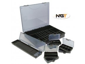 NGT Deluxe Storage Box 7+1 Black