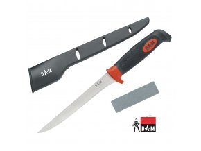 DAM Knife set 3 Pieces filetovací nůž s brouskem