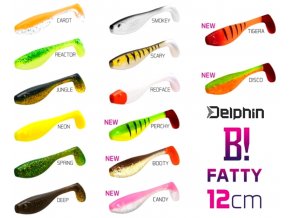 Delphin umělá nástraha BOMB! Fatty 12 cm