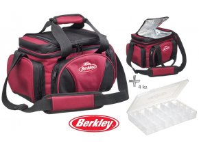 Berkley taška System Bag 2015 Red/Black L