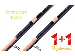 Wychwood kaprový prut Riot 9ft/2,75lb Cork - AKCE 1+1