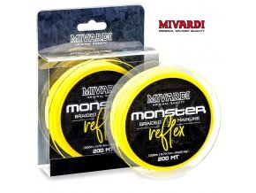 Mivardi šňůra Monster Reflex Braid 200 m