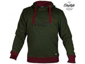 Mikina Carpstyle Green Forest Hoodie